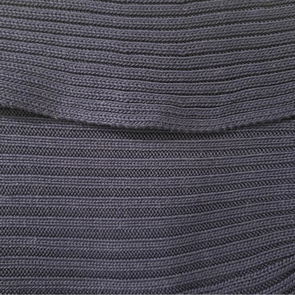 Ralph Lauren Black Label Cotton Ribbed Circle Cardigan Sweater S - Picture 5 of 5